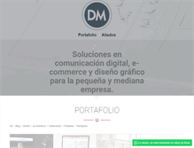 Tablet Screenshot of dm-studio.com